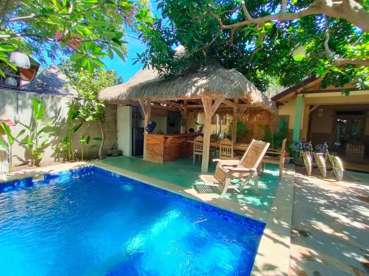 Is Oke House Villa Gili Trawangan Eksteriør billede